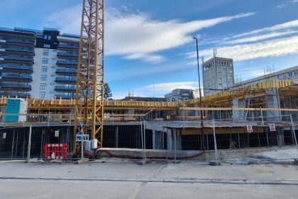 Apartamentele de Lux NOVA progreseaza spectaculos centrul Ramnicului capata un contur premium in fata valcenilor