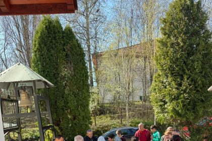 Cadouri oferite la biserica Spitalului Judetean Valcea