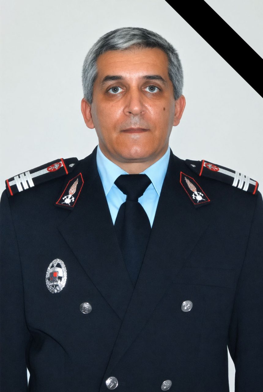 Doliu in ISU Valcea Colonelul r Constantin Sorin Daniel a trecut in nefiinta