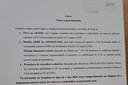 Masacru social la CET Govora Sute de oameni concediati cine va raspunde pentru familiile lasate in somaj PSD a dat unda verde