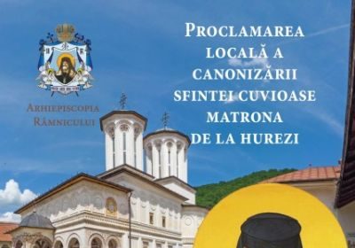 Moment istoric la Manastirea Hurezi Sfanta Cuvioasa Matrona este declarata oficial sfanta