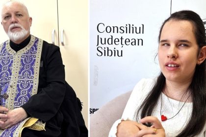 Povestea emotionanta a Alexandrei tanara nevazatoare din Valcea internata in spital la Sibiu Prin muzica pot percepe sufletele oamenilor
