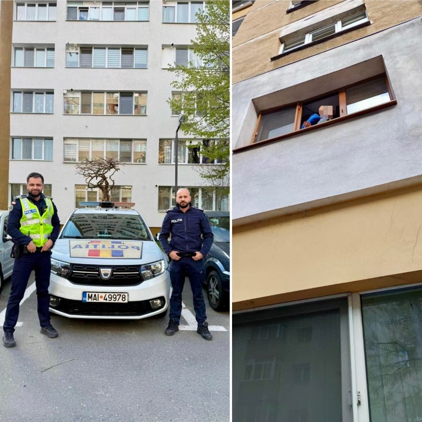 interventie salvatoare la valcea doi politisti au prevenit o tragedie si au salvat un copil de 6 ani