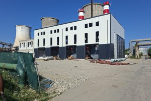Elsaco antreprenorul care construieste noul CET de la Ramnicu Valcea Lucrarile au atins aproximativ 50 la suta din progres