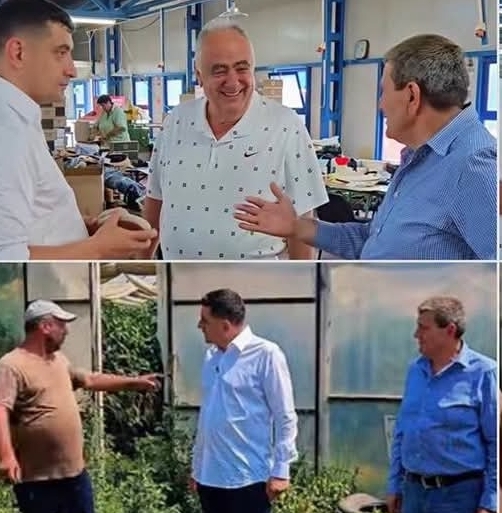 George Simion impreuna cu Nicolae Mindrescu in sudul Valcii Mesaj puternic de sprijin pentru antreprenorii si producatorii locali