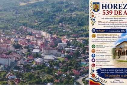 Horezu intr un moment aniversar 539 de ani de istorie traditie si comunitate Trei zile de festivitati organizate de Primarie