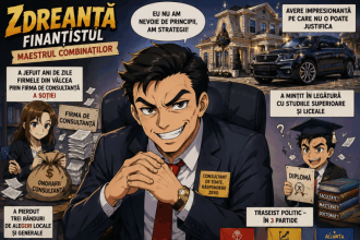 Pamflet Balada lui Zdreanta Finantistul