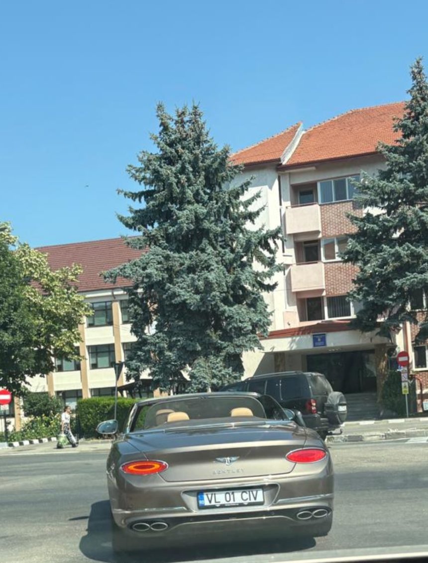 Patronul de la Civil Speed sofer de Bentley nu are bun simt