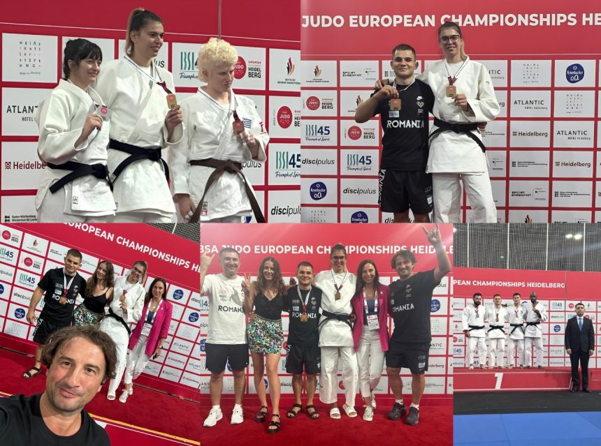 Valceanca Gabriela Cristina Dumitrescu a castigat titlul de CAMPIOANA EUROPEANA la Para Judo