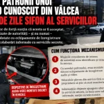 Dealer auto din Vâlcea, folosit la operațiuni discrete. Patronul, „sifonul” serviciilor
