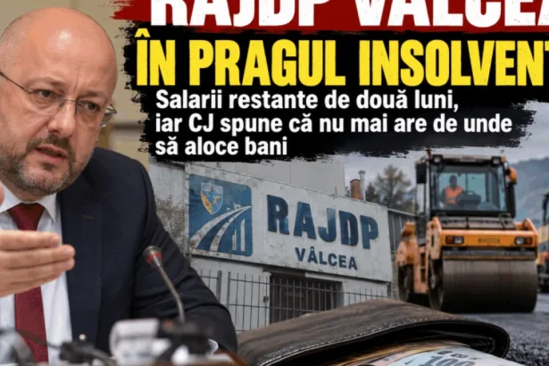 Rădulescu intervine pentru salvarea RAJDP Vâlcea: rectificare bugetară de urgență