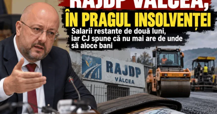 Rădulescu intervine pentru salvarea RAJDP Vâlcea: rectificare bugetară de urgență